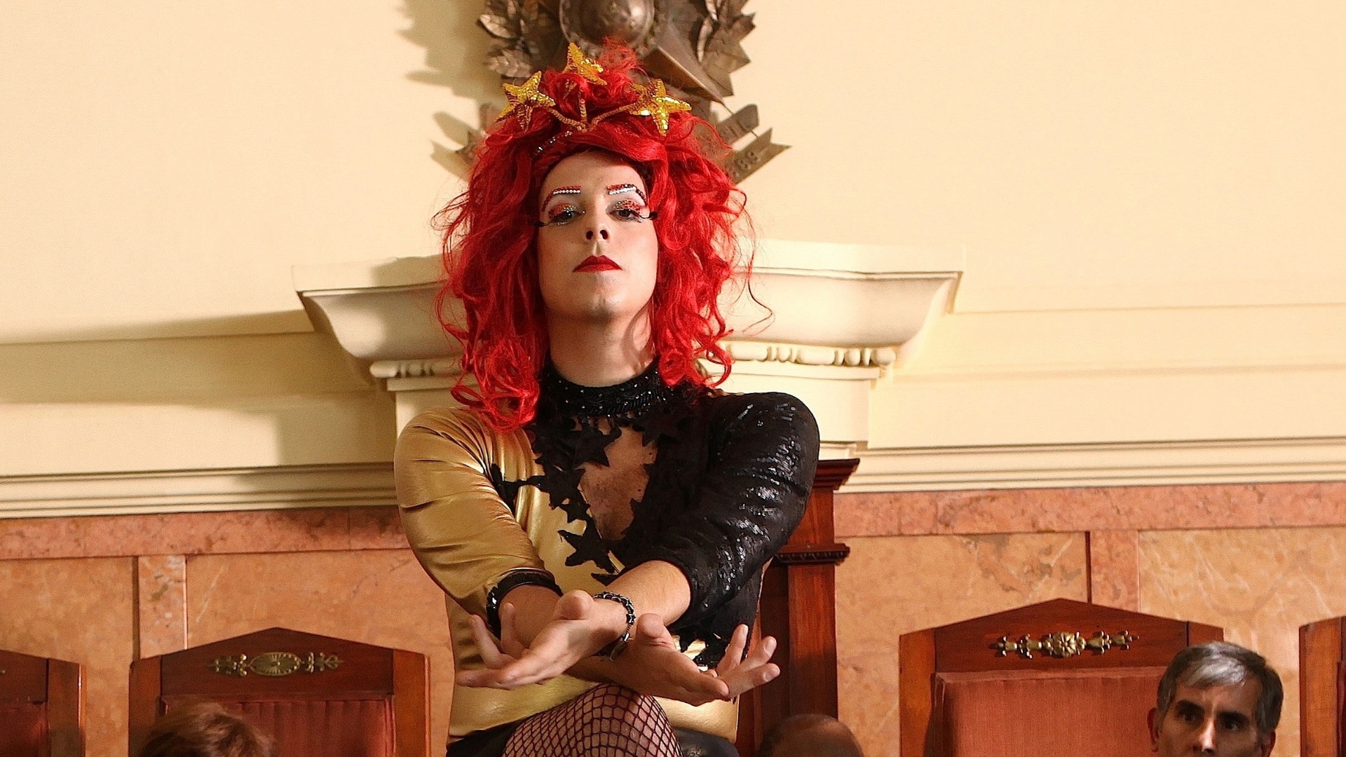 Cena da comédia brasileira "O Concurso", de Pedro Vasconcelos - Divulgação / Downtown Filmes