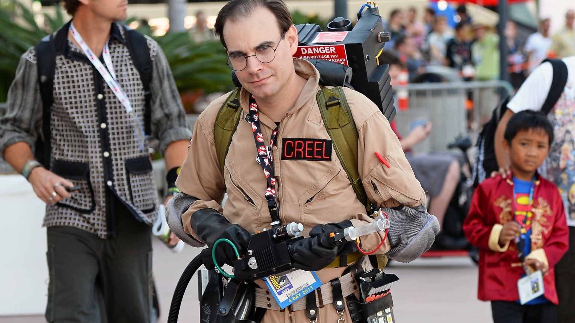 18.jul.2013 - Fã vestido de caça-fantasma durante a Comic-Con - Getty Images