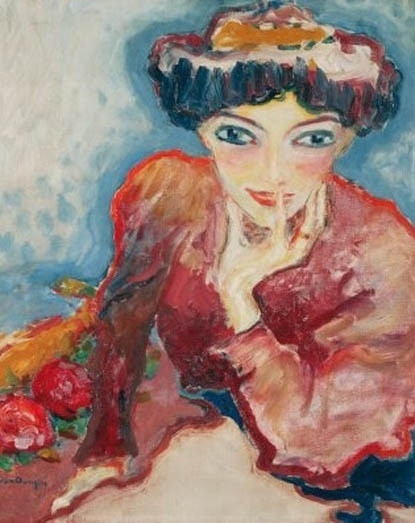 No dia 17 de julho de 2013, dez pinturas foram levadas do museu Van Buuren, em Bruxelas, num rápido furto ocorrido nas primeiras horas do dia, após ladrões quebrarem uma vidraça no térreo do museu, no arborizado subúrbio de Uccle. Apesar do acionamento do alarme, eles conseguiram fugir. "La Penseuse", ou "A Pensadora", do holandês Kees van Dongen (acima), estava entre as obras, que são avaliadas no total com um valor de 1,5 milhão de euros. - Reprodução/Site do Van Buuren Museum