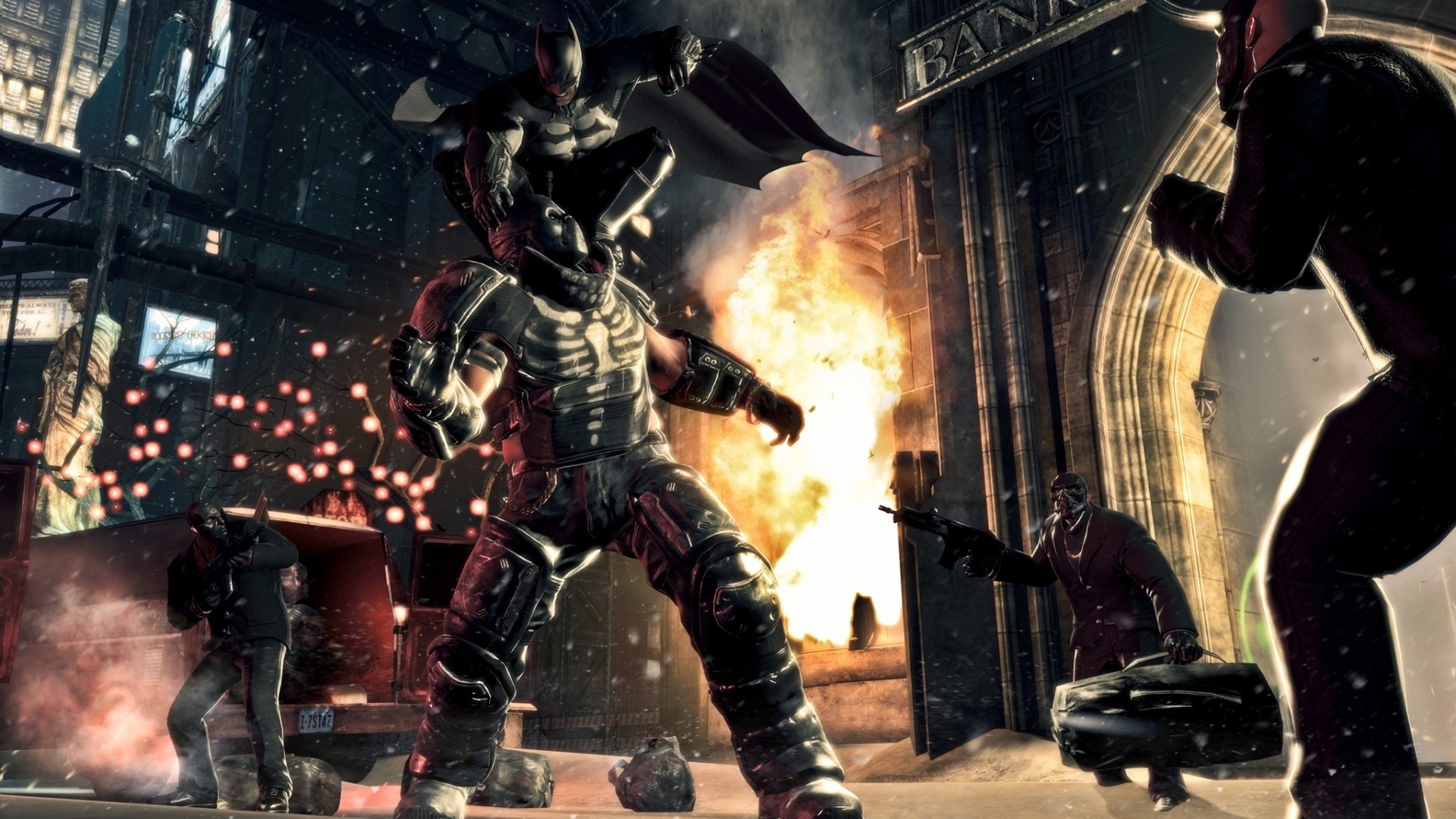 O Cavaleiro das Trevas volta em mais uma aventura nos games com "Batman: Arkham Origins", apresentado na Comic-Con 2013 - Divulgação
