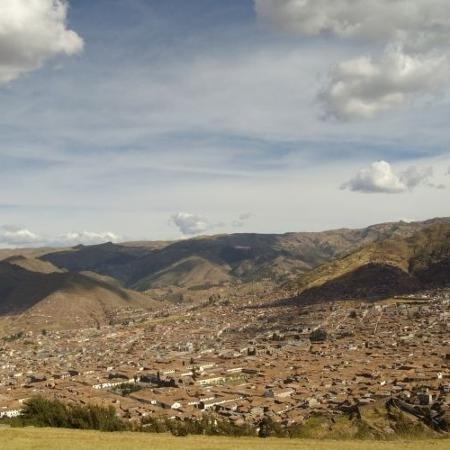 Vista da cidade de Cusco Vista da cidade de Cusco