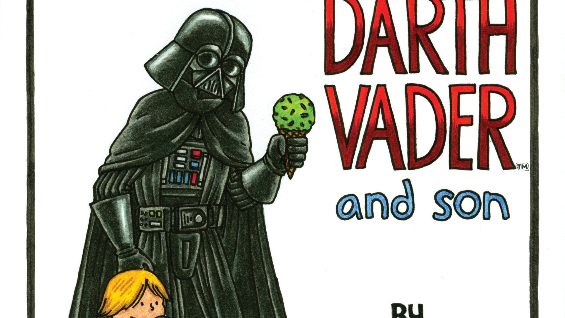 "DARTH VADER AND SON" - HQ de Jeffrey Brown vencedora na categoria Melhor Publicação de Humor - Reprodução