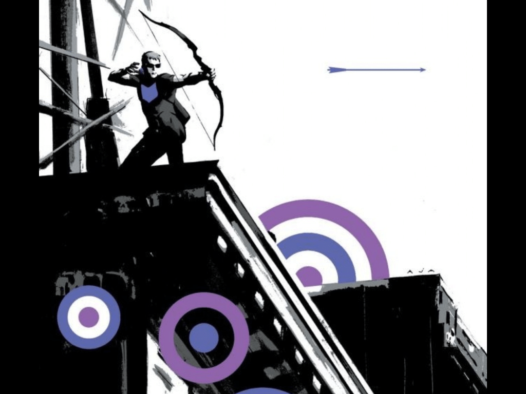 "HAWKEYE" - Melhor Desenhista para David Aja, empatando com Chris Samnee, "Daredevil" e "Rocketeer: Cargo of Doom" - Reprodução