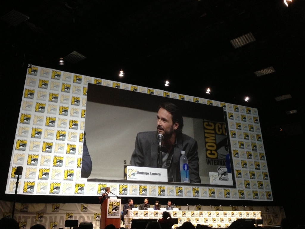 O ator Rodrigo Santoro participa da Comic-Con no painel de "300 - A Ascensão de um Império". - Natalia Engler/UOL