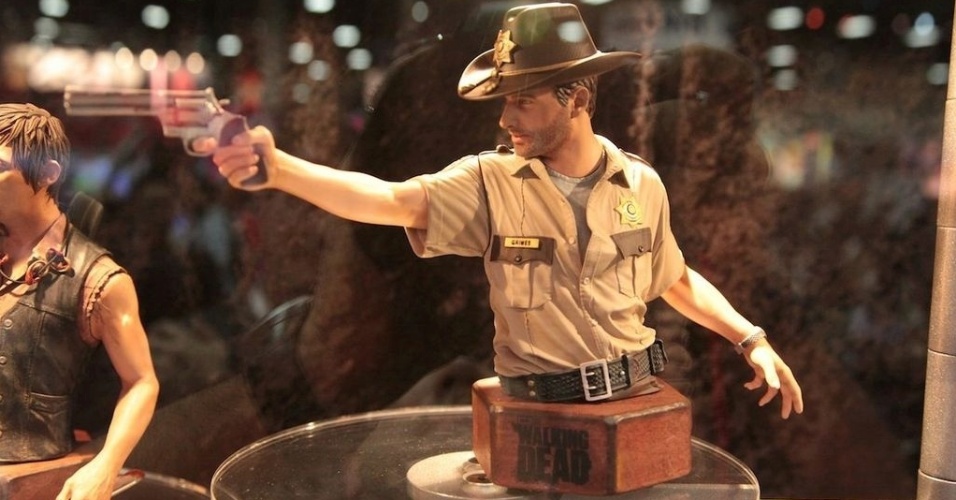Action figure do xerife Rick Grimes, protagonista da série "Walking Dead" interpretado pelo ator Andrew Lincoln - Omelete