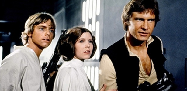 Cena de "Star Wars IV", lançado em 1977  - Divulgação