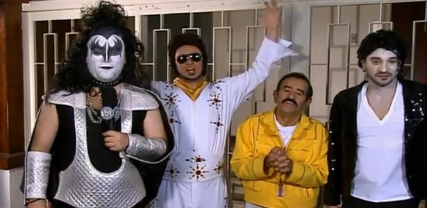 Ivo Holanda vira Freddie Mercury no "Amigos da Onça"