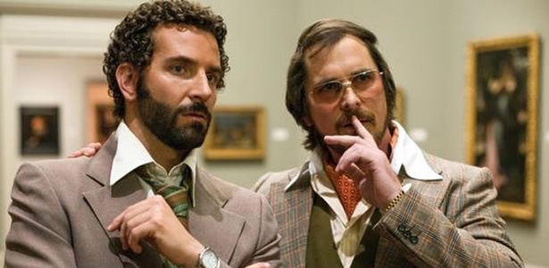 Bradley Cooper e Christian Bale em cena de "Trapaça", de David O. Russel - Divulgação