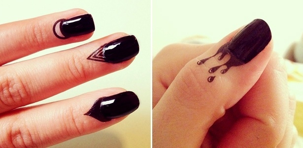 Tatuagem de cutícula - Reprodução/Instagram RadNails