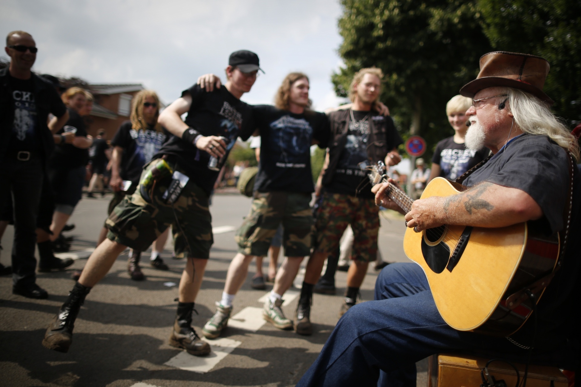 1º.ago.2013 -  Alice Cooper, Anthrax, Danzig, Deep Purple, Motörhead, Nightwish, Rammstein, Trivium, Lamb of God, entre outros, se apresentarão - Philipp Guelland/AFP