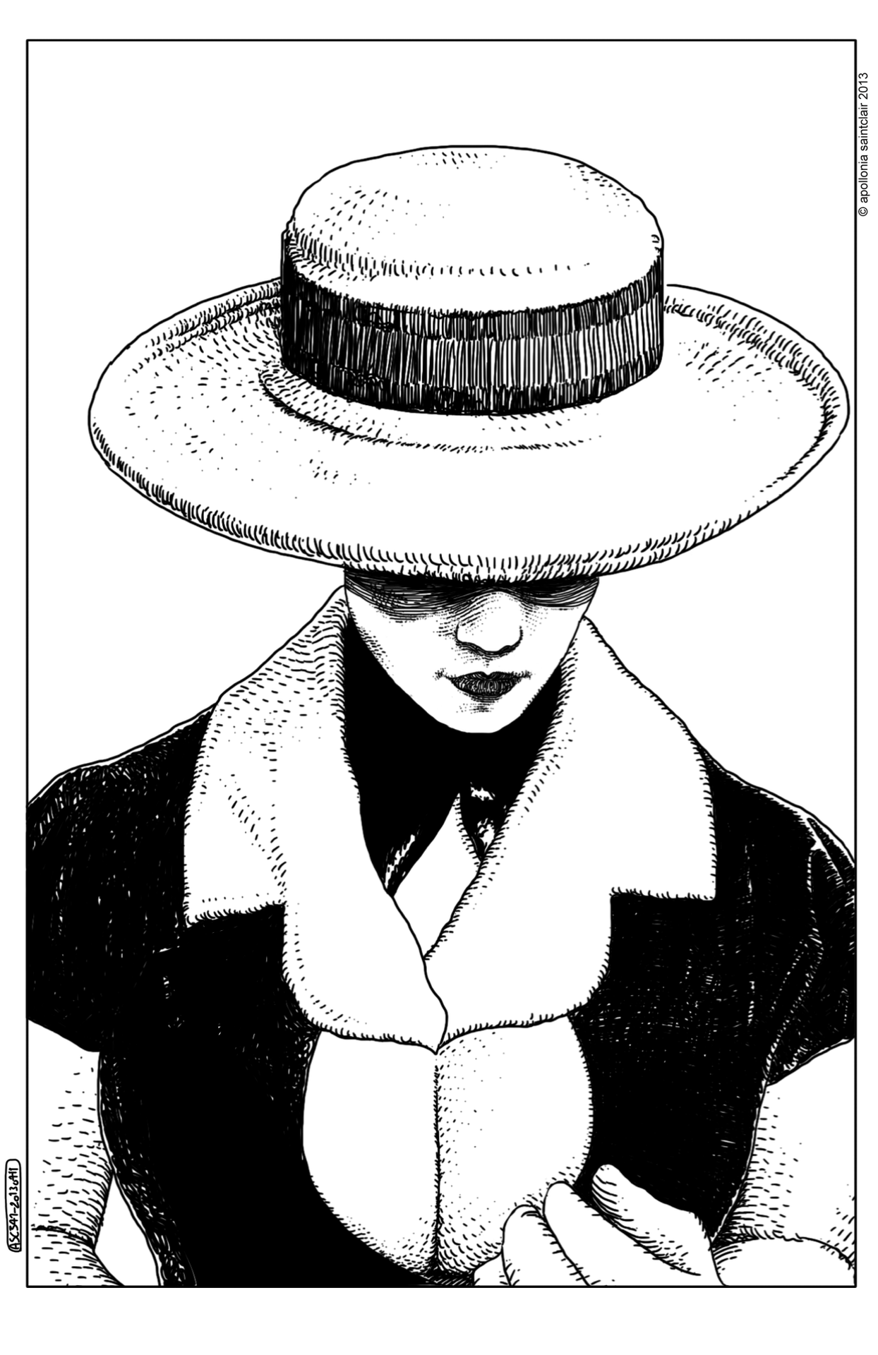 Confira algumas das ilustrações publicadas no tumblr da artista francesa Apollonia Saintclair - Reprodução/Tumblr