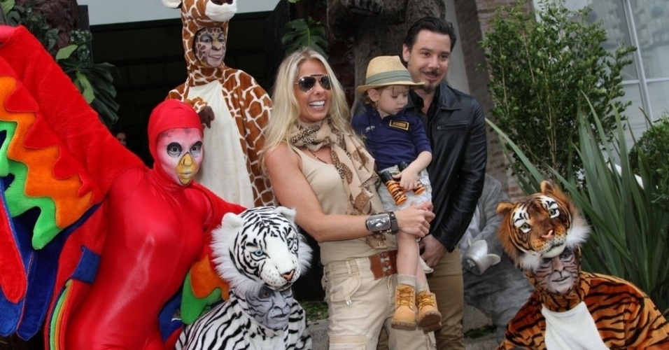 5.ago.2013 - A festa de 3 anos de Vittorio terá o tema Safari e foi decorado por Andréa Guimarães