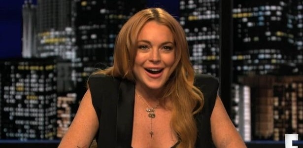 Lindsay Lohan - Reprodução/E!