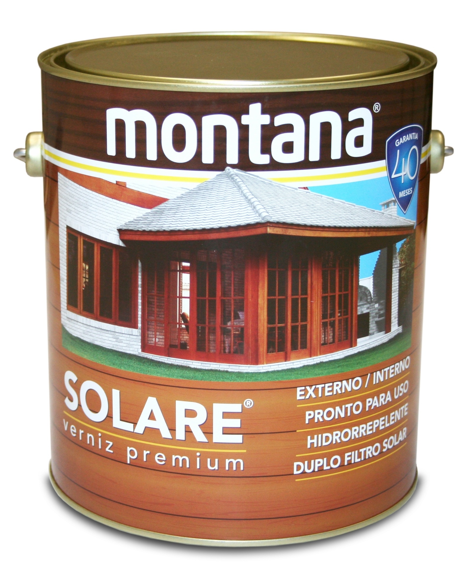 O verniz Solare Premium da Montana (www.montana.com.br) pode ser aplicado com uso de pincel, trincha, pistola ou rolo. Vendido nas versões brilhante e acetinado, o produto possui duplo filtro solar e o preço do galão de 3,6 l, sugerido pela marca, é R$ 90 I Preços pesquisados em julho de 2013 e sujeitos a alterações - Divulgação