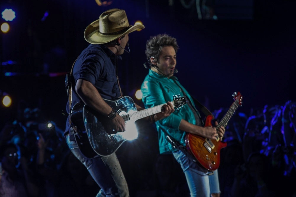 7.ago.2013 - A dupla sertaneja Fernando & Sorocaba se apresenta em show de gravação de seu quinto DVD, "Fernando & Sorocaba ? Sinta Essa Experiência" - Claudio Augusto/Foto Rio News