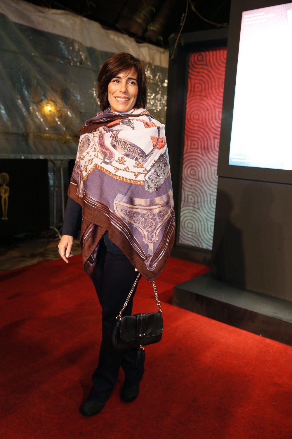 9.ago.2013 - A atriz Glória Pires é homenageada com o troféu Oscarito no 41º Festival de Cinema de Gramado, no Rio Grande do Sul - Felipe Panfili e Leo Marinho/AgNews