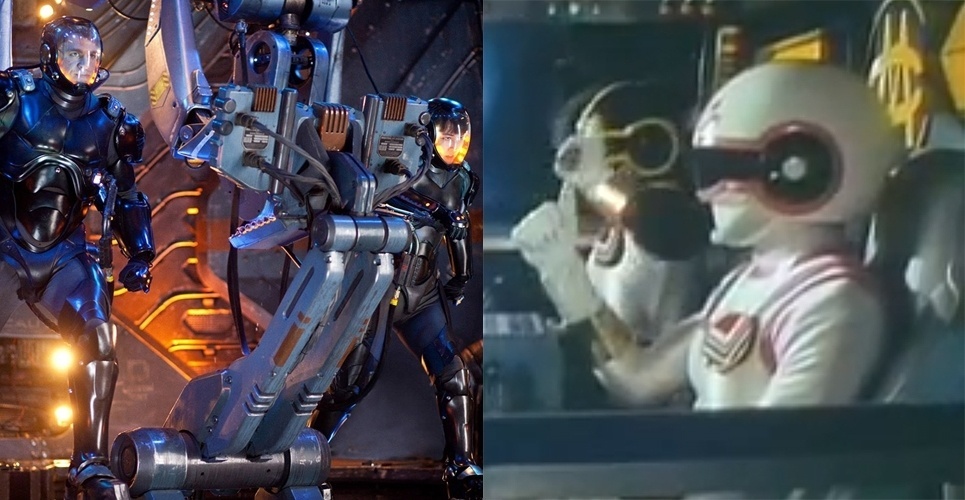 A União Faz a Força - Nas clássicas séries japonesas de monstros e robôs, o embate às forças do mal era quase sempre travado por grupos de heróis, como no caso do "Esquadrão Relâmpago Changeman" e do "Comando Estelar Flashman" - Reprodução