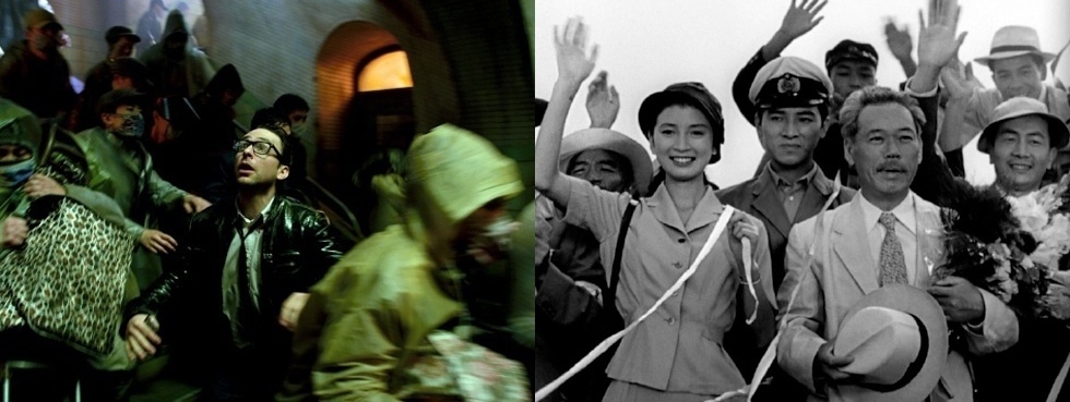 Autoridades e População - No "Godzilla" de 1954, os governantes querem esconder a verdade sobre o monstro dos cidadãos, evitando assim comoções populares que pudessem causar desordem. - Reprodução