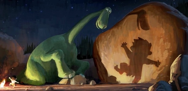 Cena da animação "The Good Dinosaur", da Disney - Divulgação