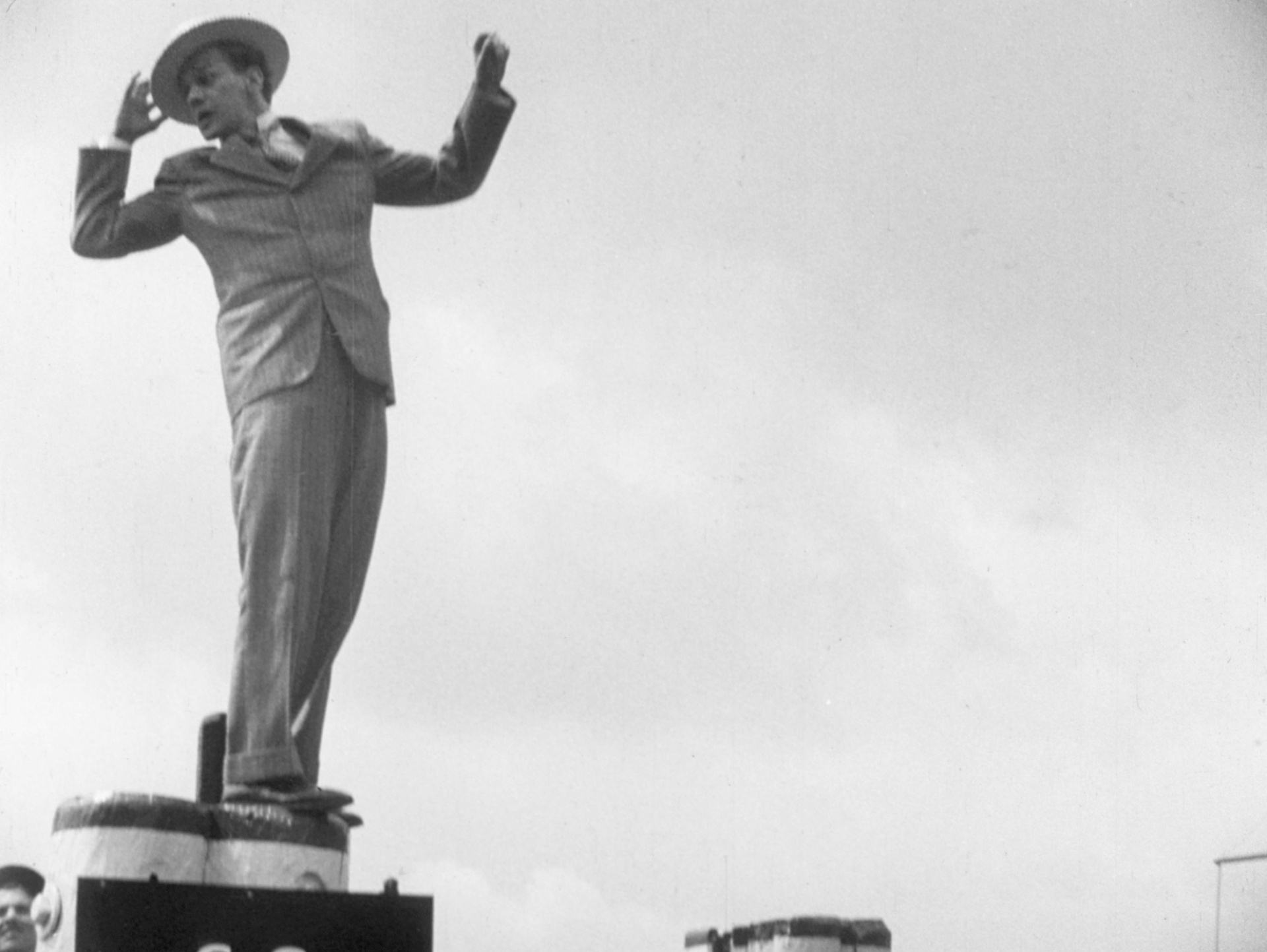 Cena do filme "Too Much Johnson" (1938), de Orson Welles, considerado perdido desde 1970, encontrado recentemente em um armazém da cidade de Pordenone, no norte italiano - Cineteca del Friuli e George Eastman House/Divulgação/EFE