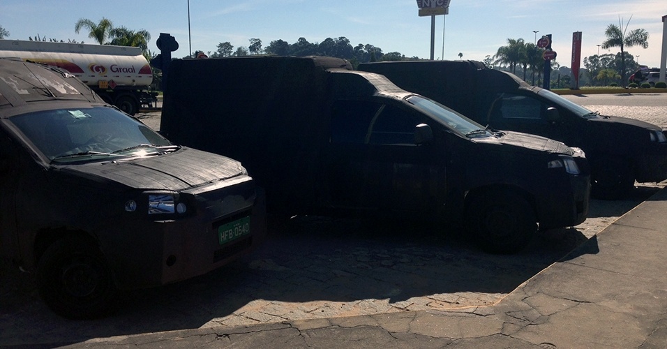 Fiat Fiorino 2014 camuflado - André Vitor/UOL