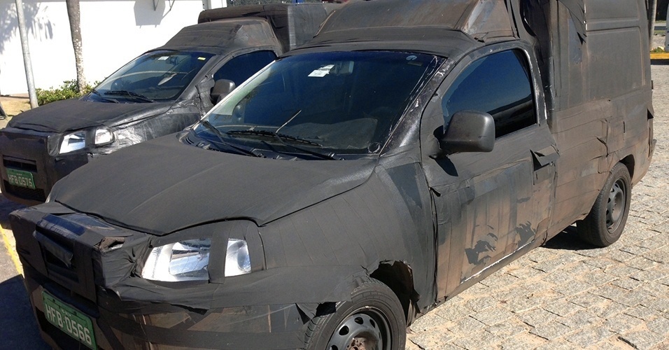 Fiat Fiorino 2014 camuflado - André Vitor/UOL