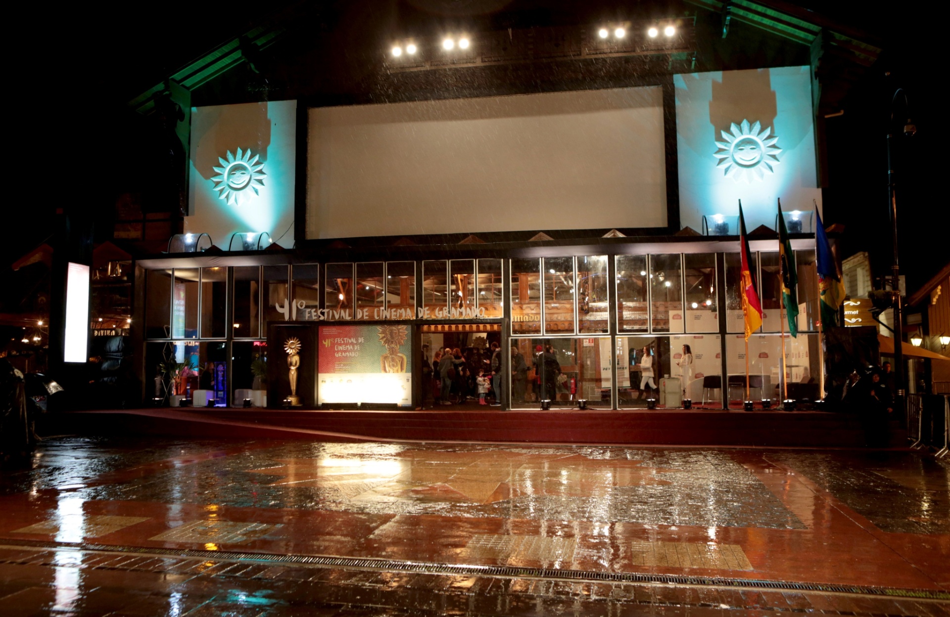 10.ago.2013 - Palácio dos Festivais na 41ª edição do Festival de Cinema de Gramado - Divulgação