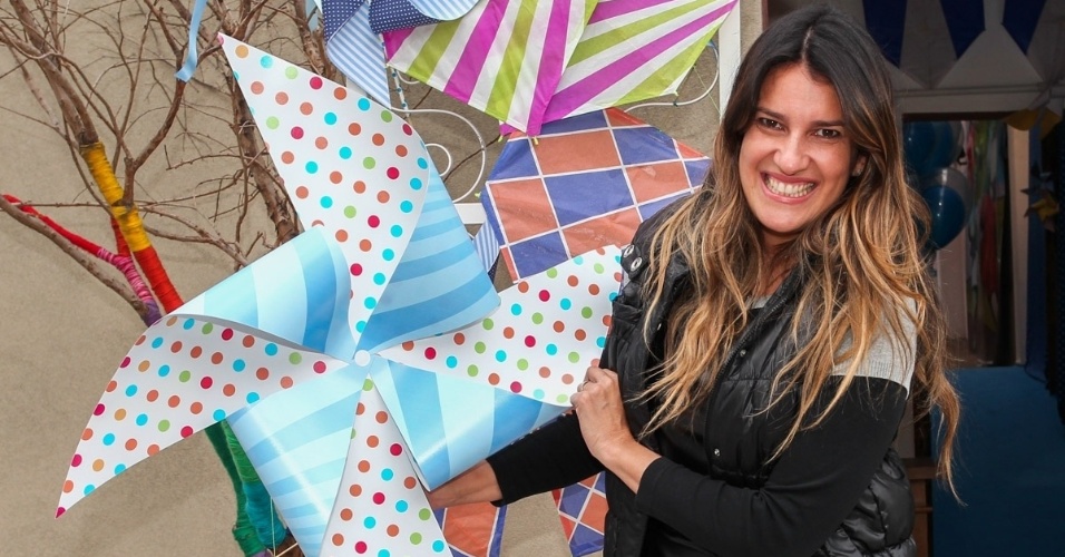 11.ag.2013 - A festa, com o tema "Brincadeira de Criança", foi organizada pela decoradora Andréa Guimarães