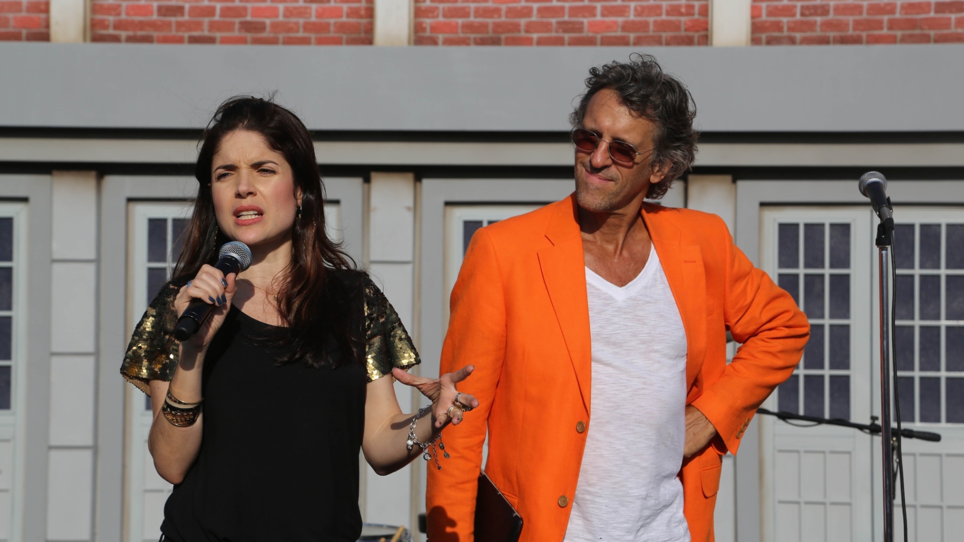 13.ago.2013 - A vice-presidente do Rock in Rio, Roberta Medina, e o diretor artístico da Rock Street, Bruce Henri, contam novidades do festival - Fernando Maia/UOL