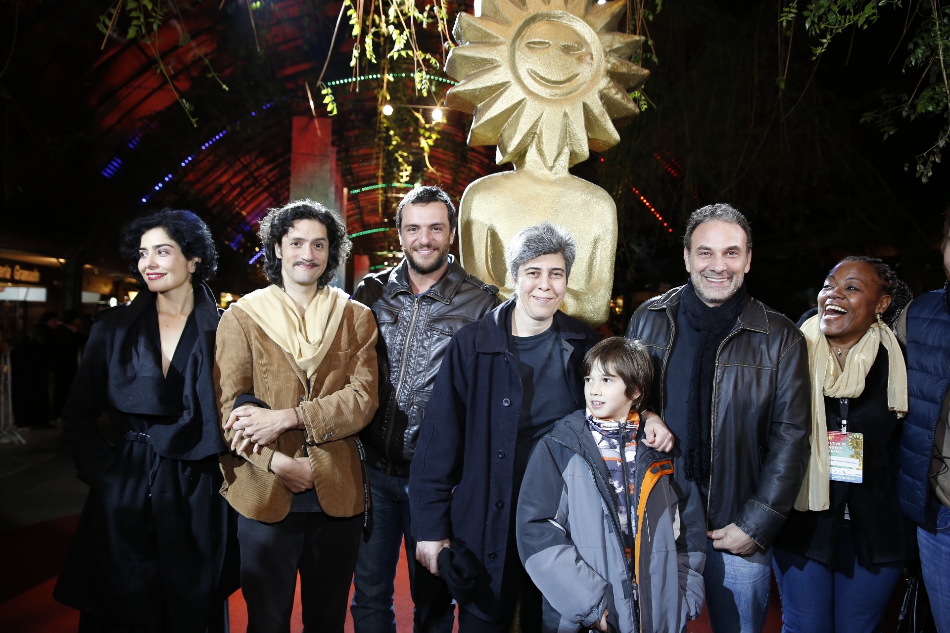 14.ago.2013 - Letícia Sabatella, Fernando Alves Pinto, Rodrigo Lombardi, Marco Ricca apresentam o filme "Os Amigos" durante o Festival de Cinema de Gramado - Leo Marinho e Felipe Panfili/AgNews