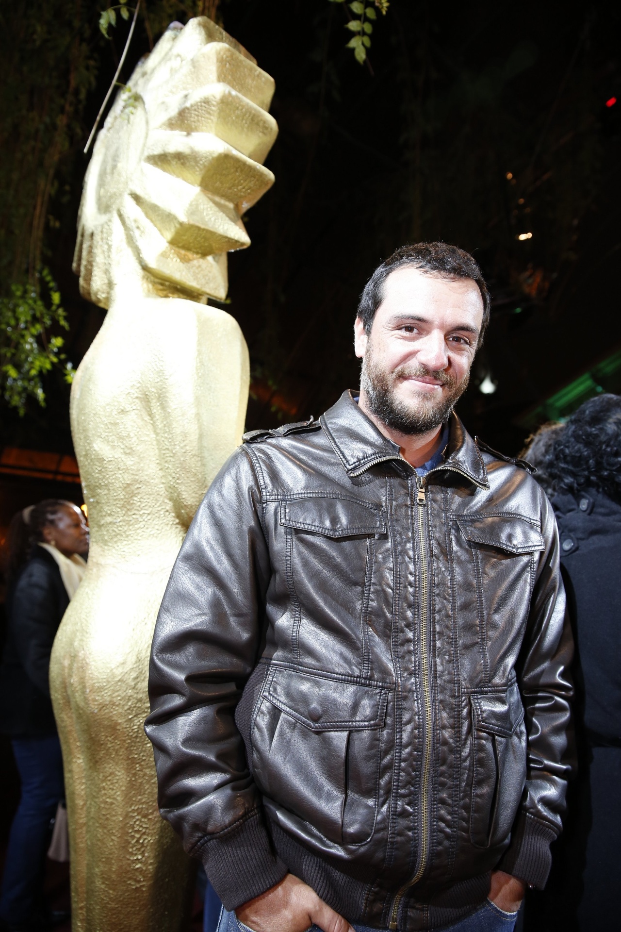 14.ago.2013 - Rodrigo Lombardi prestigia o Festival de Cinema de Gramado - Leo Marinho e Felipe Panfili/AgNews