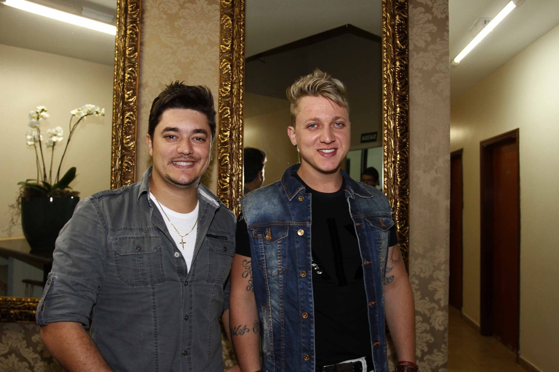 15.ago.2013 - George Henrique e Rodrigo no primeiro dia da Festa do Peão de Boiadeiro em Barretos, interior de São Paulo - Paduardo/AgNews