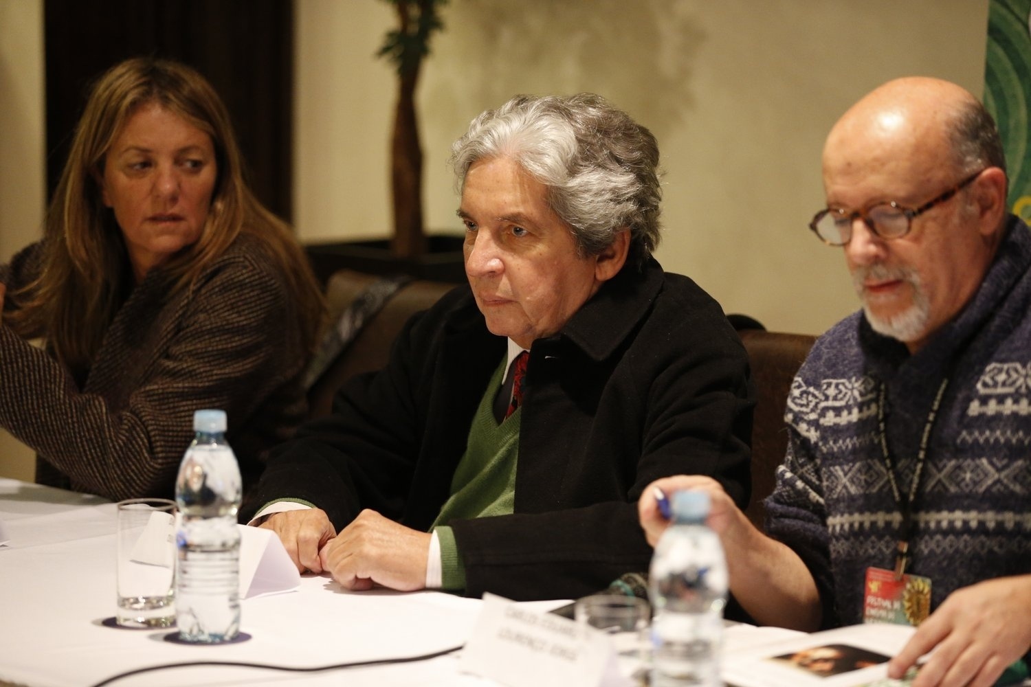 16.ago.2013 - O diretor Domingo de Oliveira apresenta o filme "Primeiro Dia de Um Ano Qualquer", que está em competição longas nacionais no 41º Festival de Cinema de Gramado, no Rio Grande do Sul - Felipe Panfili e Leo Marinho/AgNews