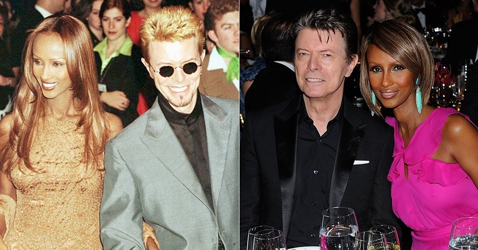Iman e David Bowie