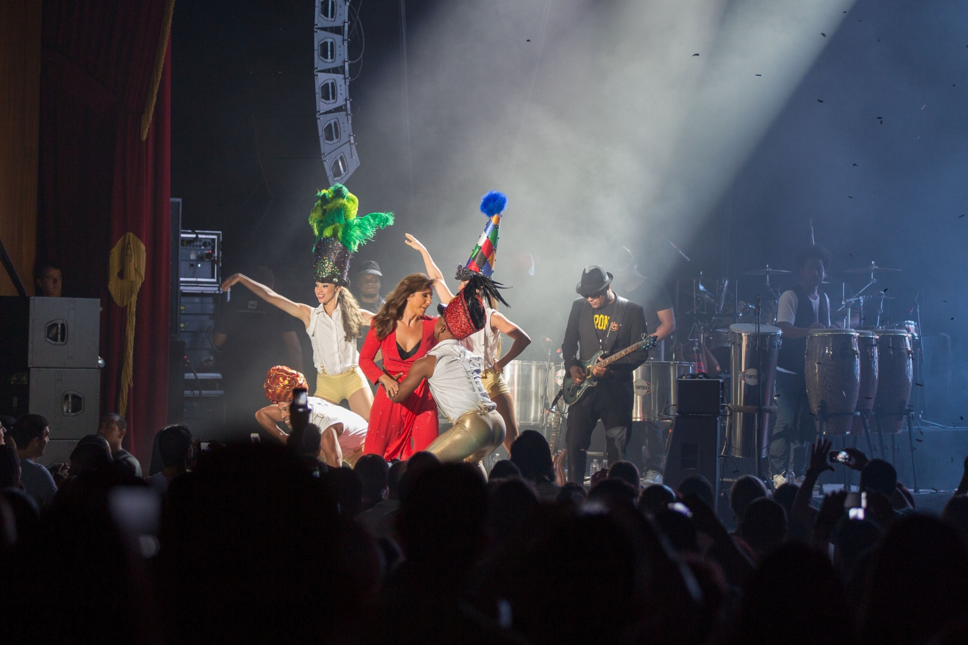 16.ago.2013 - Ivete Sangalo apresenta show Real Fantasia no Lynn Auditorium na cidade de Lynn, nos EUA - Agência Fred Pontes/Divulgação