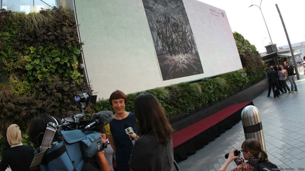 Um projeto artístico leva às ruas do Reino Unido, até 25 de agosto, a reprodução de centenas de consagradas obras de arte pertencentes às coleções de museus britânicos - Art Everywhere/Divulgação