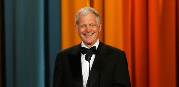 O apresentador David Letterman 