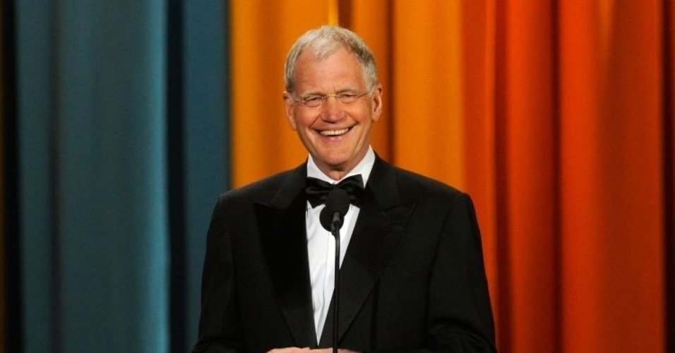 O apresentador David Letterman