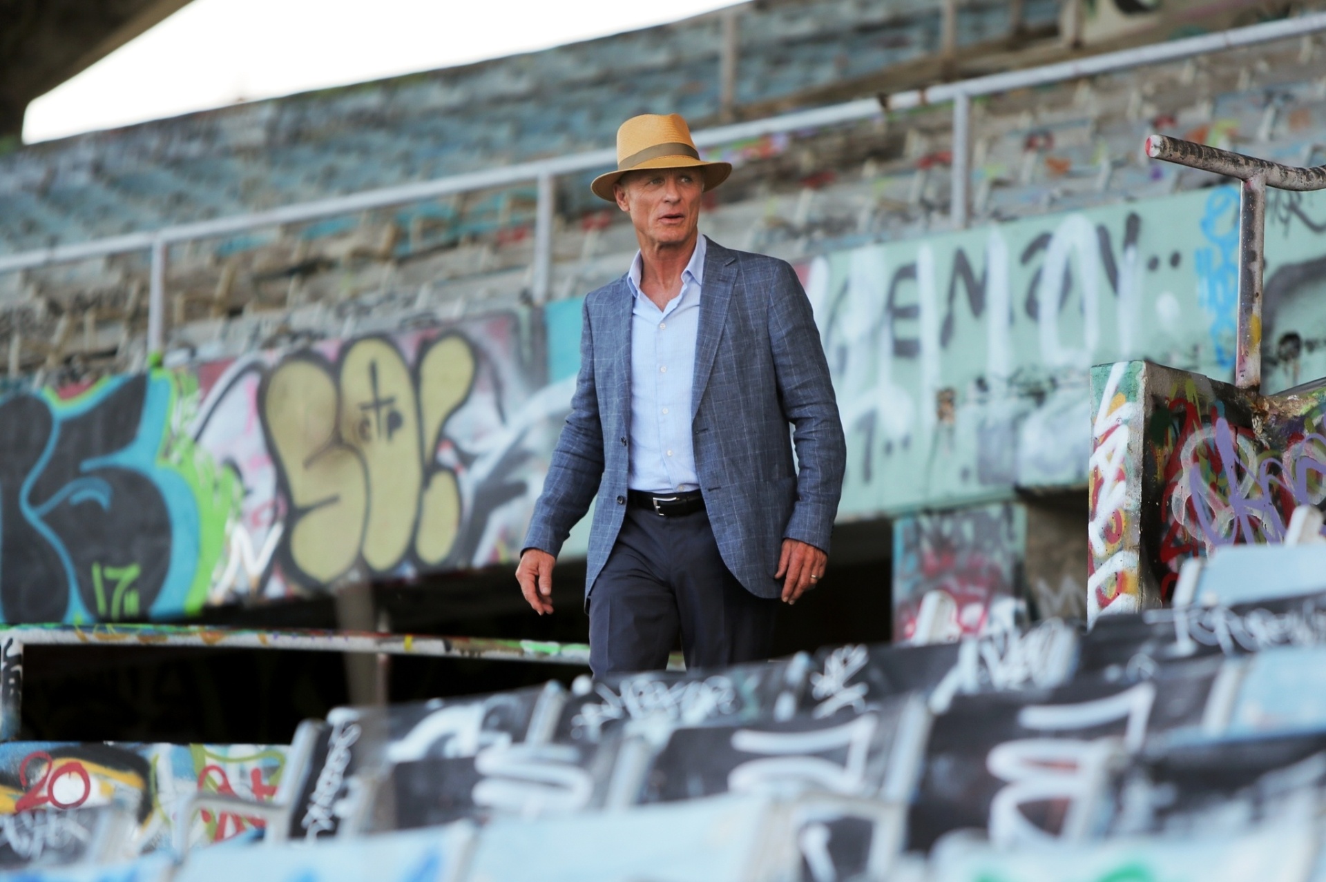 Cena do filme "Sem Dor, Sem Ganho", de Michael Bay. O longa é estrelado por Mark Wahlberg, Dwayne Johnson (The Rock) e Anthony Mackie - Divulgação / Paramount