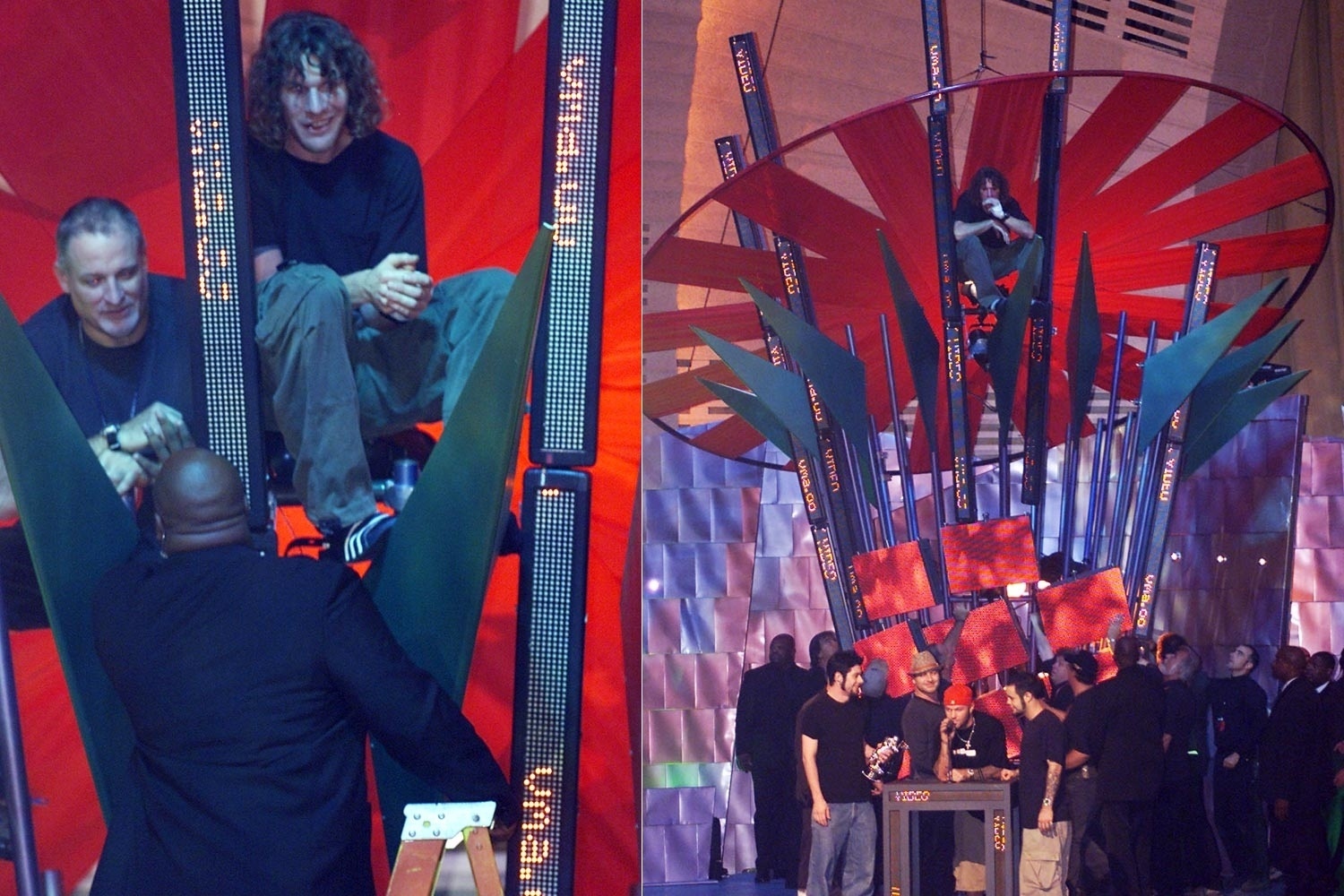 Kanye West invade palco do VMA 2009 e rouba microfone de Taylor Swift (13/09/2009) - Reprodução