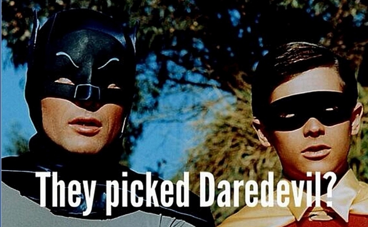 Batman e Robin da série de TV da década de 1960 perguntam sobre a escolha de Ben Affleck para o papel de Batman - Reprodução