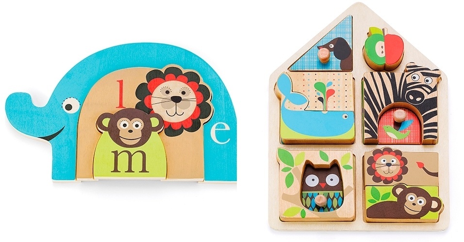 A Itté (www.itte.com.br) lança na CBME brinquedos de madeira de montar com indicação para crianças de até dois anos - Divulgação