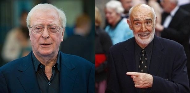 Michael Caine e Sean Connery