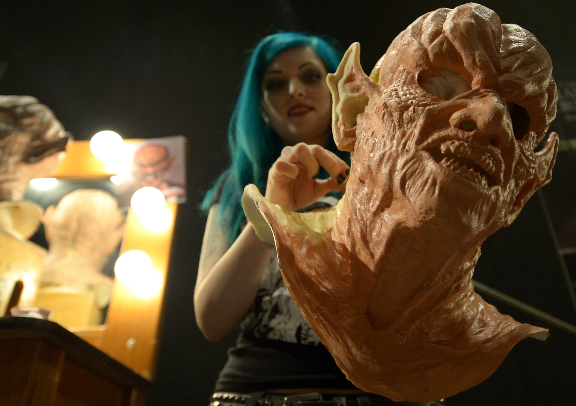 27.ago.2013 - Evento acontece todos os anos nos parques da produtora americana - Joe Klamar/AFP