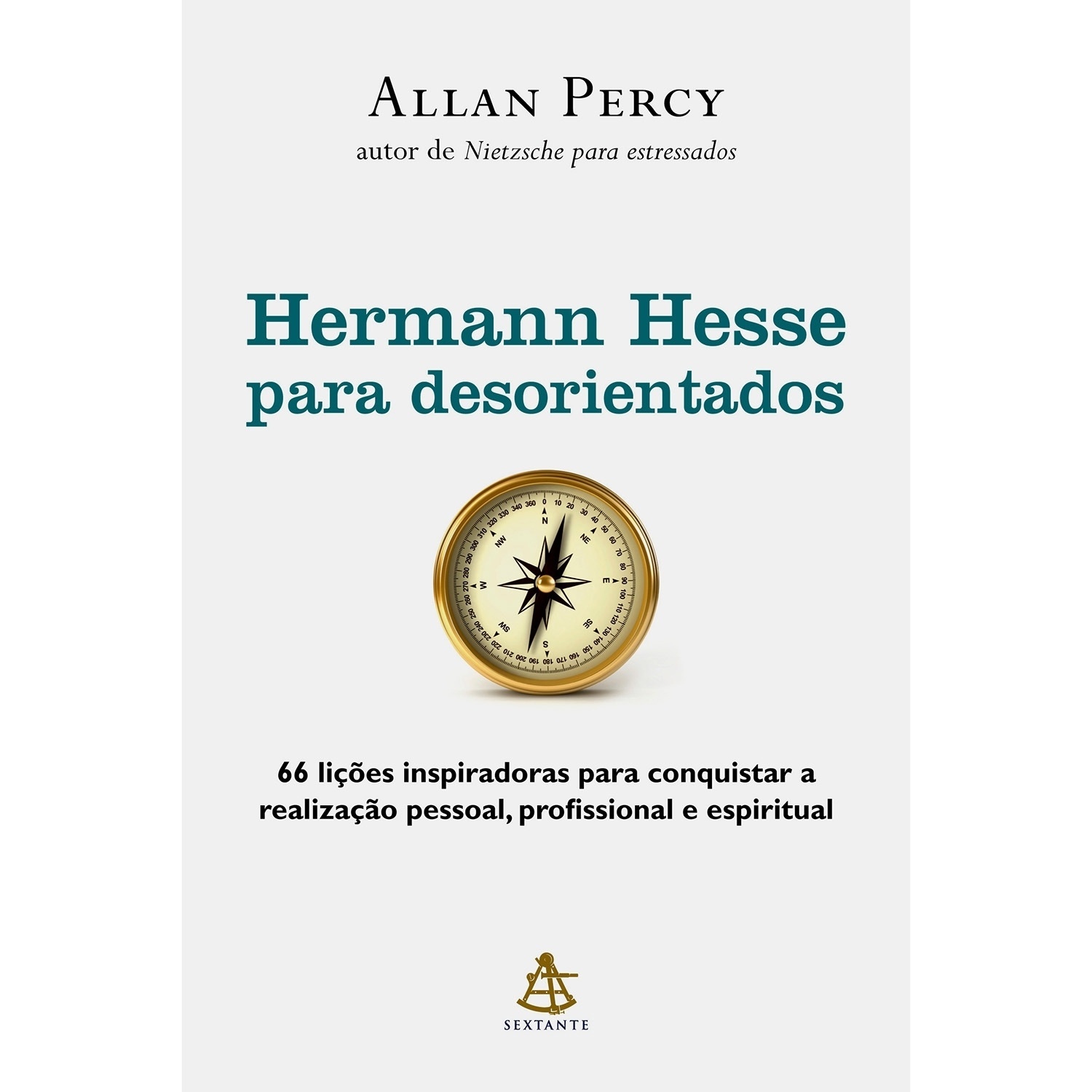 Capa do livro "Hermann Hesse para desorientados", de Allan Percy - Divulgação