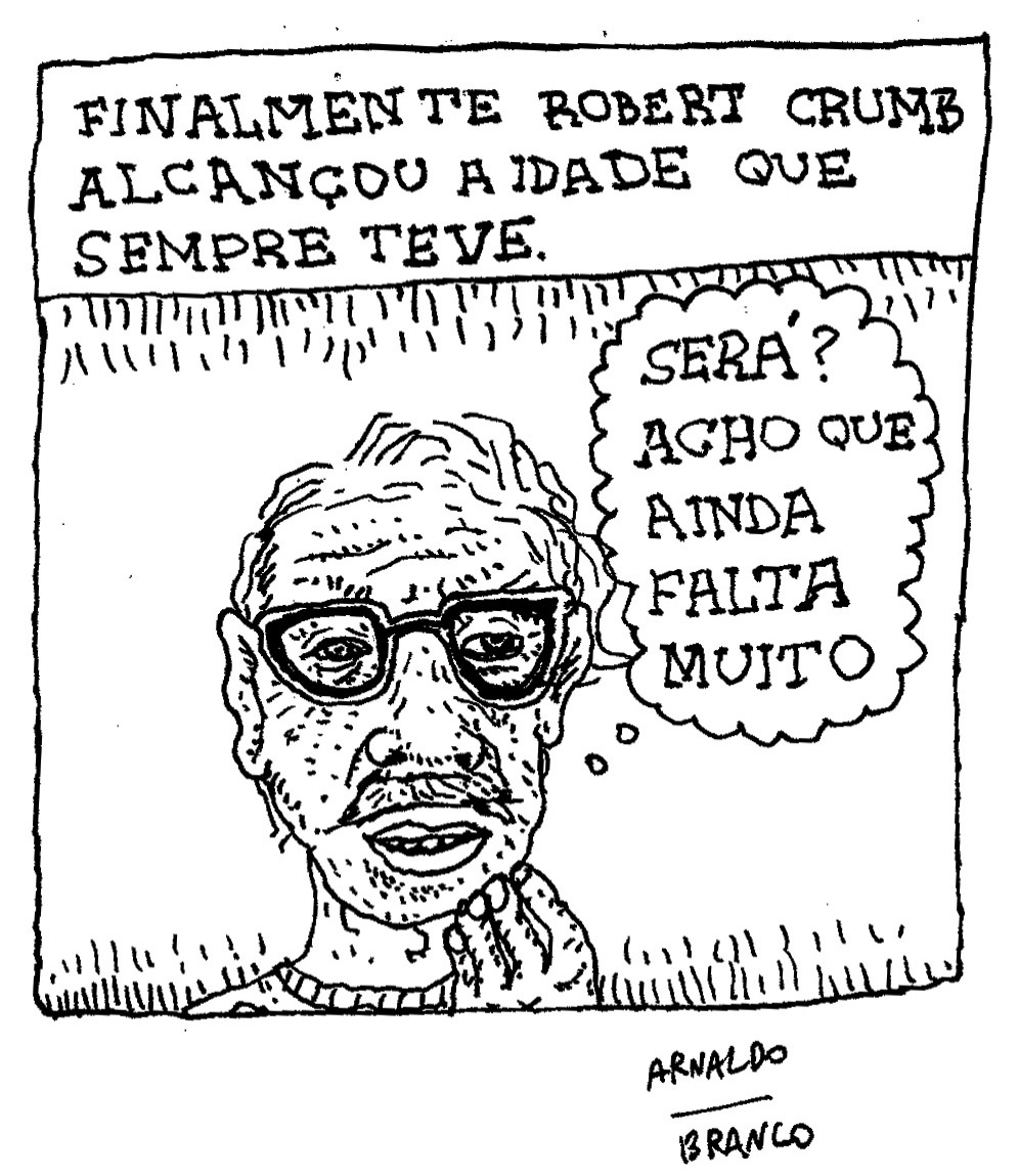 Arnaldo Branco faz homenagem a Robert Crumb - Arnaldo Branco/UOL