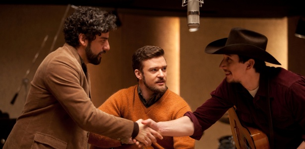 Cena do filme "Inside Llewyn Davis", dos irmãos Coen, tem Justin Timberlake, Oscar Isaac e Garrett Hedlund  - Reprodução