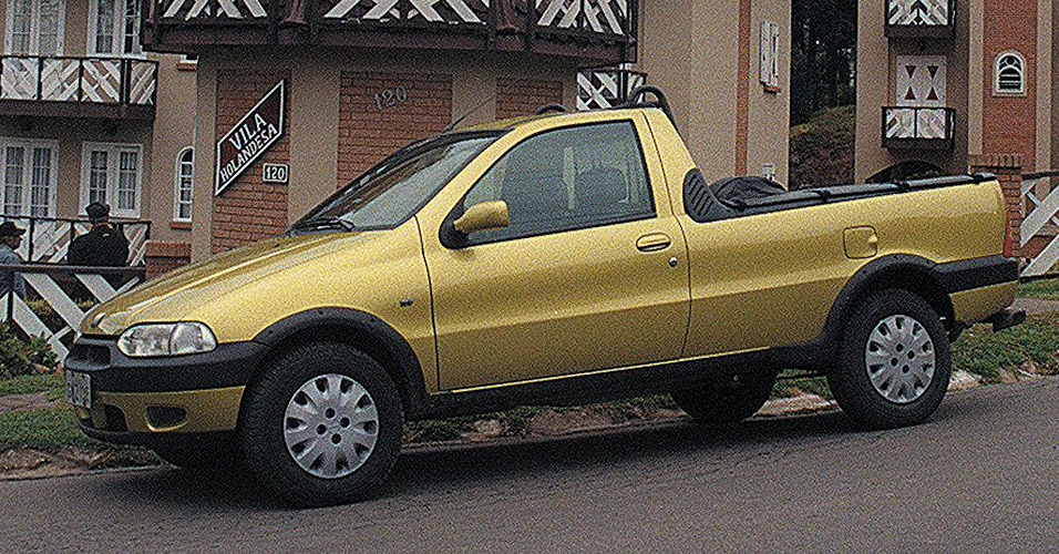 Fiat Strada primeira geracao 1998 - Folhapress