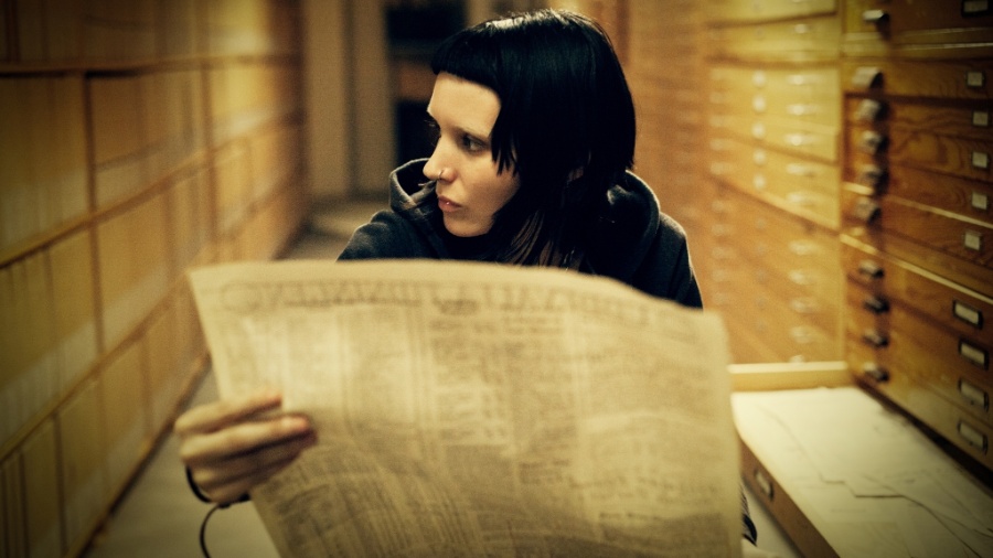 A atriz Rooney Mara vive a hacker Lisbeth Salander em "Millenium: Os Homens Que Não Amavam as Mulheres", de David Fincher - Reprodução