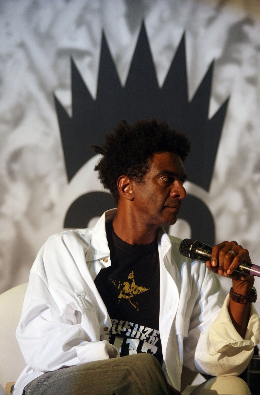 31.ago.2013 - O humorista Hélio de La Peña fala sobre seu segundo livro, "Meu Pequeno Botafoguense", na Bienal do Livro no Rio de Janeiro - Luiz Ackermann/Divulgação